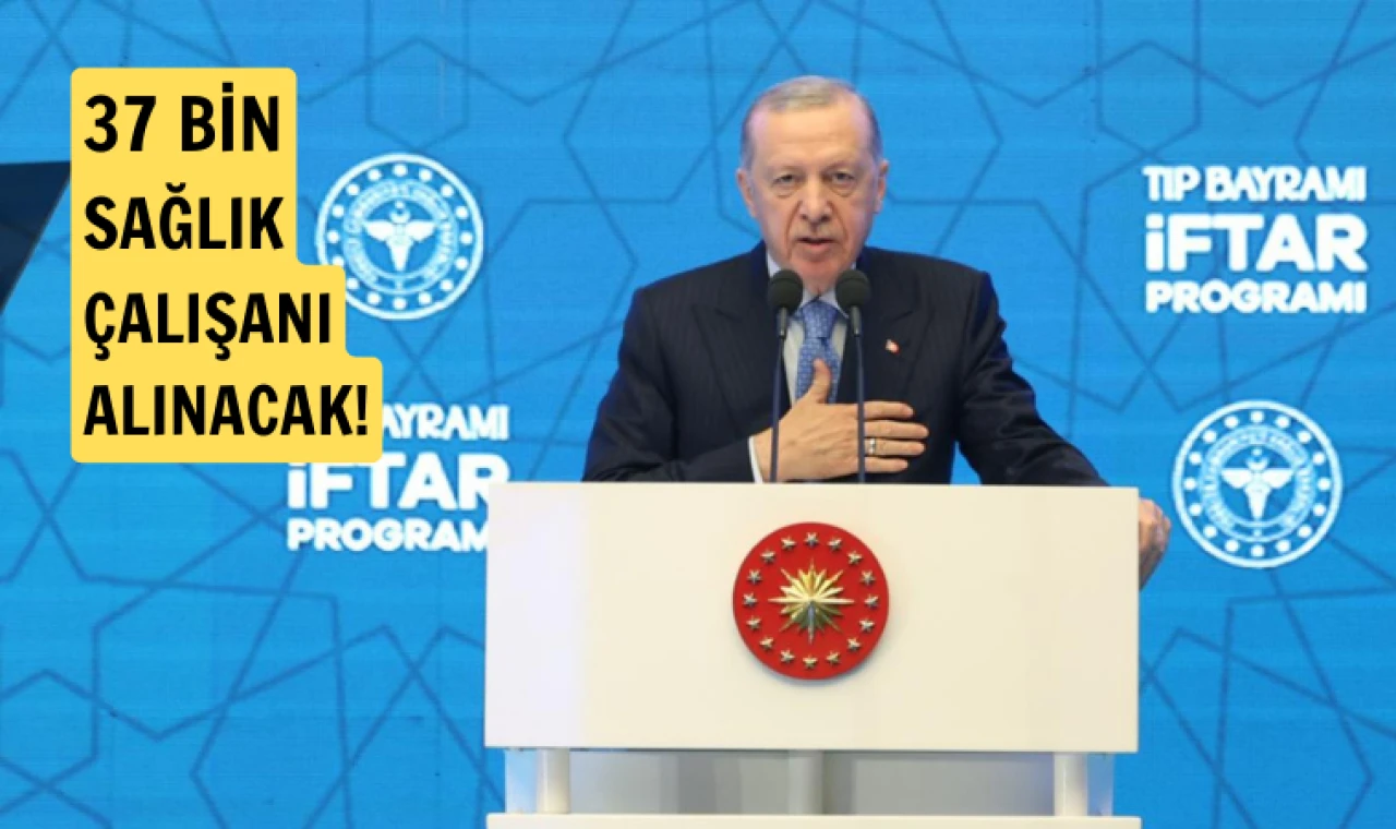 2025 yılında 37 bin yeni sağlık personeli alınacak