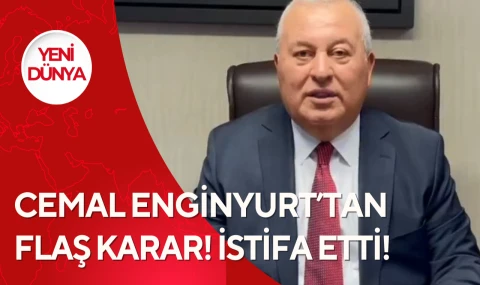Cemal Enginyurt istifa etti